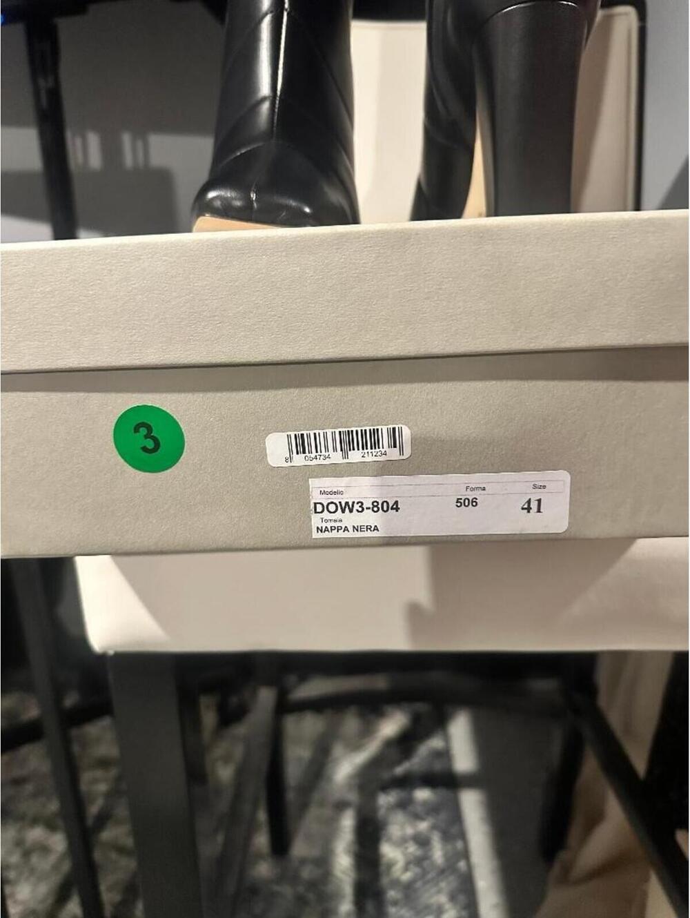 Dee Ocleppo Knee High Leather Boots Black Quilted Riding Boot EU 41 US 10 NIB - Picture 8 of 8